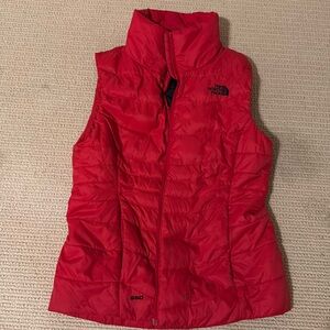 North Face puff vest